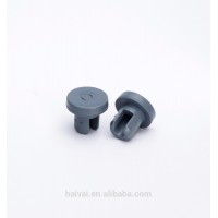 Medical bromo butyl rubber stopper with DMF